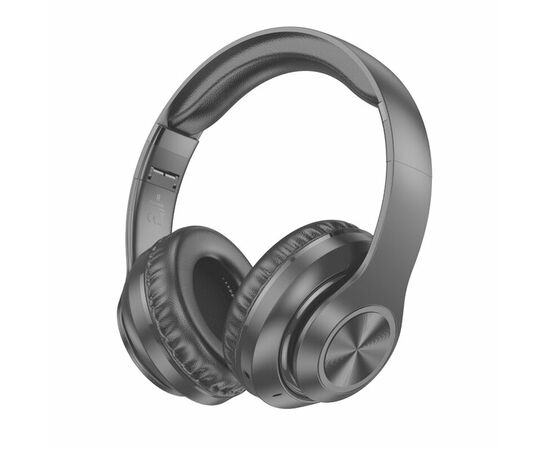  Наушники полноразмерные Borofone BO24 Gratified, беспроводные, bluetooth 5.3, AUX, TF, цвет: чёрный (1/24) 