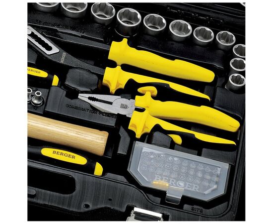  Набор инструментов BERGER BG089-1214 89 предметов  1/2" - 1/4" 
