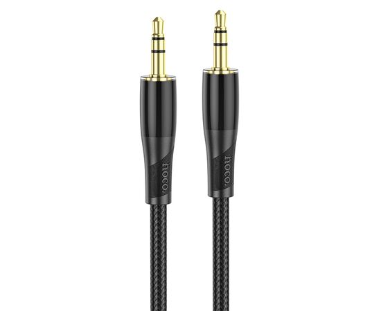  Аудиокабель HOCO UPA25 AUX Jack 3.5 (m) - Jack 3,5 (m), 1 м, черный 