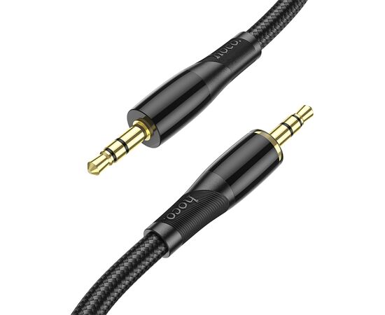  Аудиокабель HOCO UPA25 AUX Jack 3.5 (m) - Jack 3,5 (m), 1 м, черный 