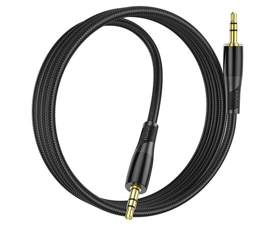  Аудиокабель HOCO UPA25 AUX Jack 3.5 (m) - Jack 3,5 (m), 1 м, черный 