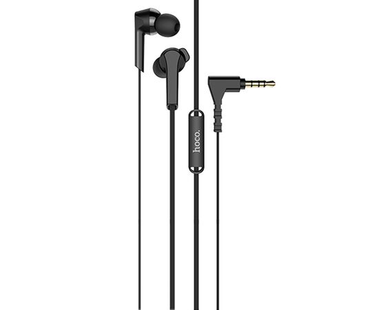  Проводные наушники HOCO M72 Admire, Jack 3.5mm, 1.2 м, черный 