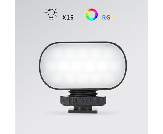  Светодиодный осветлитель JMARY FM-16RGB MINI, 750mAh 
