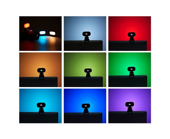  Светодиодный осветлитель JMARY FM-16RGB MINI, 750mAh 