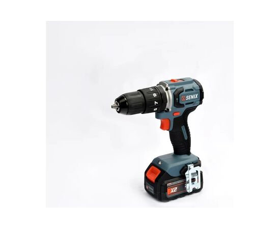  Дрель-шуруповерт SENIX X2 PDHX2-M2-EU SET 20В, 60 Нм, 2х4Ач, ЗУ, кейс 