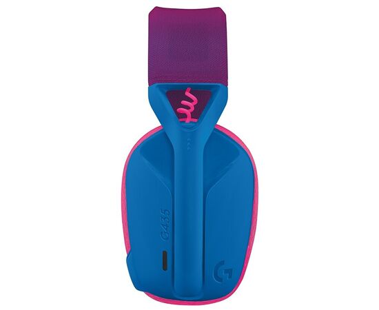  Игровая гарнитура LOGITECH G435 981-001062 синий/малиновый 