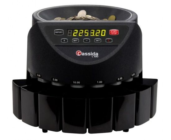  Сортировщик монет Cassida C-100 просмотровый рубли 