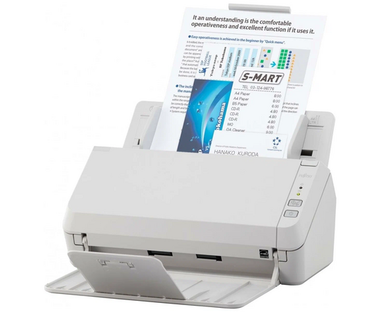  Сканер Fujitsu SP-1120N протяжный сканер, CMOS, A4, 600x600 dpi, АПД, USB(PA03811-B001) 