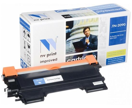  Картридж совместимый NVPrint NV-TN2090T Brother TN-2090T для HL-2132R/DCP-7057R/7057W (2500k) 
