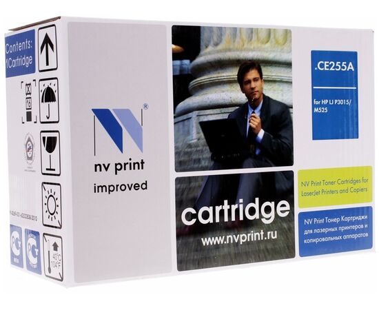  Картридж NVPrint совместимый HP CE255A для LJ P3015 (6000k) 