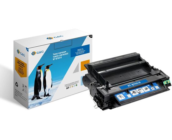  Картридж лазерный G&G GG-Q7551X черный 13000стр для HP LJ P3005/M3027 MFP/M3027x MFP/M3035xs MFP 