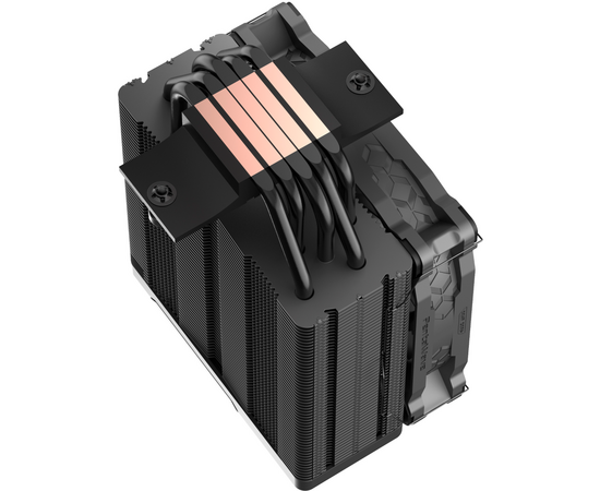  Кулер PentaWave PC-Z05E BK LGA115X/1200/1700/AM4/AM5 (TDP 235W, 1*120mm PWM Fan, 5 тепловых трубок 6мм, 600-1850RPM, 12-32,6dBa) 