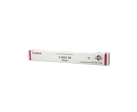  Тонер Canon C-EXV 34 Magenta для iR Advance C2030L/C2030i/C2020L/C2020i/C2025i/C2220i/C2220L/C2225i/C2230i 