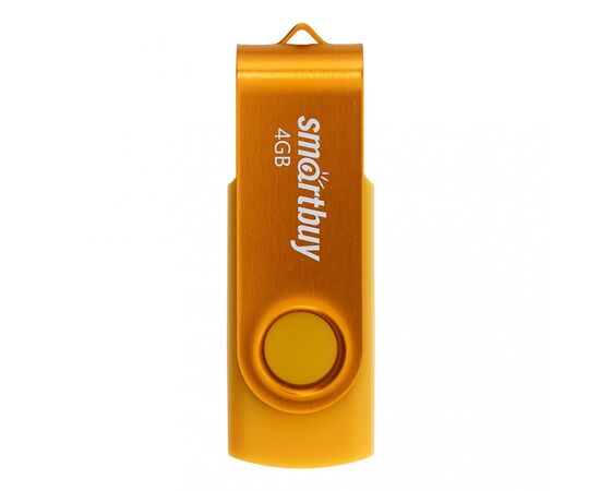  Флэш накопитель USB 4 Гб Smart Buy Twist (yellow) (220876) 