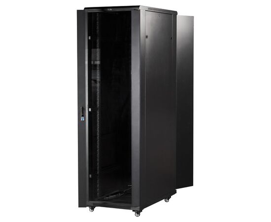 Шкаф коммутационный Lanmaster (TWT-CBB-42U-6X10-P1) напольный 42U 600x1000мм пер.дв.перфор. задн.дв.перфор. 