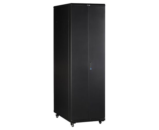  Шкаф коммутационный Lanmaster (TWT-CBB-42U-6X10-P1) напольный 42U 600x1000мм пер.дв.перфор. задн.дв.перфор. 