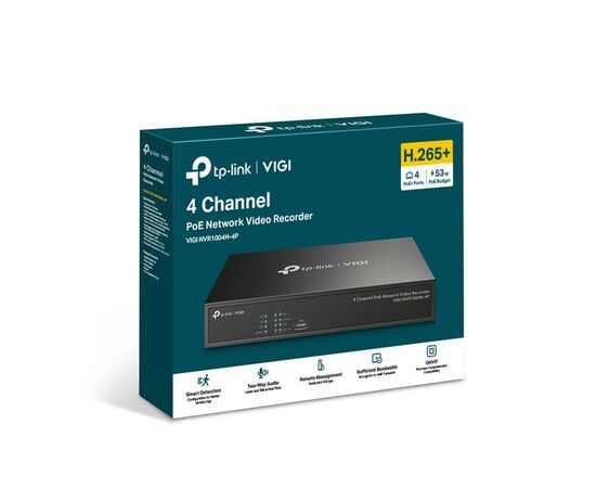  Видеорегистратор TP-Link (VIGI NVR1004H-4P) 
