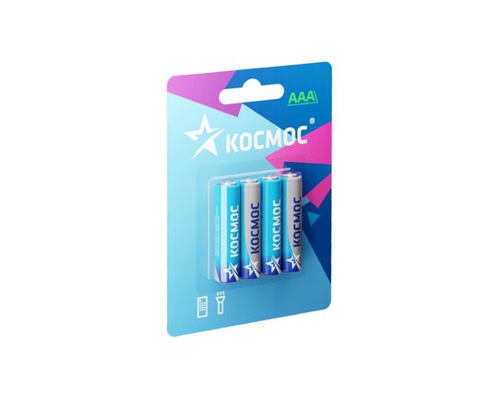  Элемент питания КОСМОС  R03 (4 бл)   (60/960) 