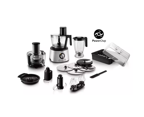  Кухонный комбайн Philips HR7778/00 серебристый 