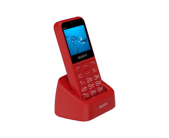  Мобильный телефон MAXVI B231ds Red 