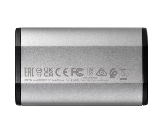  SSD A-DATA SD810 (SD810-4000G-CSG) 4TB, External, USB 3.2 Type-C, R/W -2000/2000 MB/s серый 