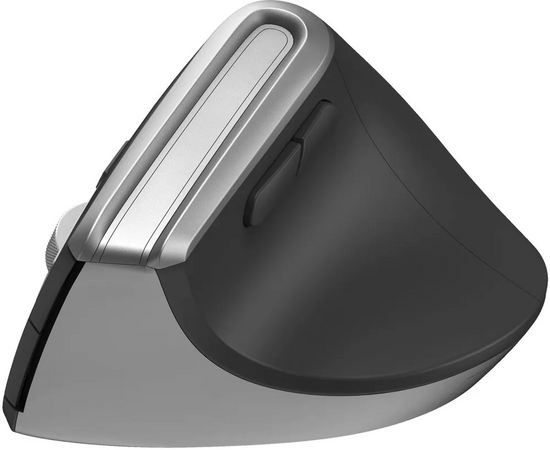  Мышь Оклик 991MW (1885263) серый оптическая 2400dpi silent беспроводная BT/Radio USB для ноутбука 7but 