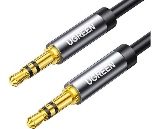  Кабель UGREEN AV119 10735 3.5mm Male to 3.5mm Male Cable 2m Black 