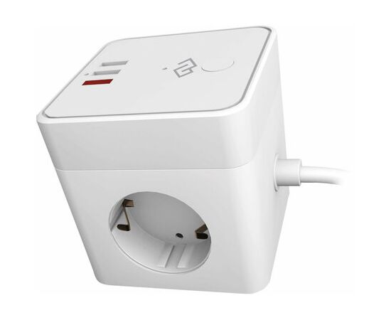  Умная розетка Digma DiPlug Cube 1 DPC13S EU Wi-Fi белый 