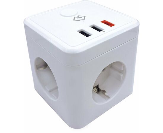  Умная розетка Digma DiPlug Cube 1 DPC13S EU Wi-Fi белый 