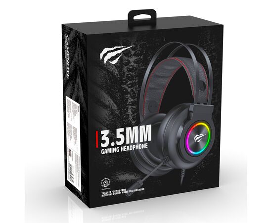  Гарнитура игровая с RGB подсветкой HAVIT GAMENOTE HV-H654d Gaming 
