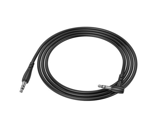  Аудиокабель AUX 3.5mm 1.0м Borofone BL10 (Black) 