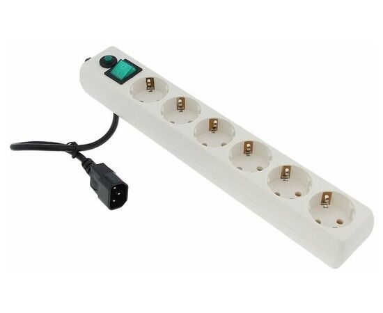  Сетевой фильтр Гарнизон EHW-0 0,5 м 6 розеток белый 