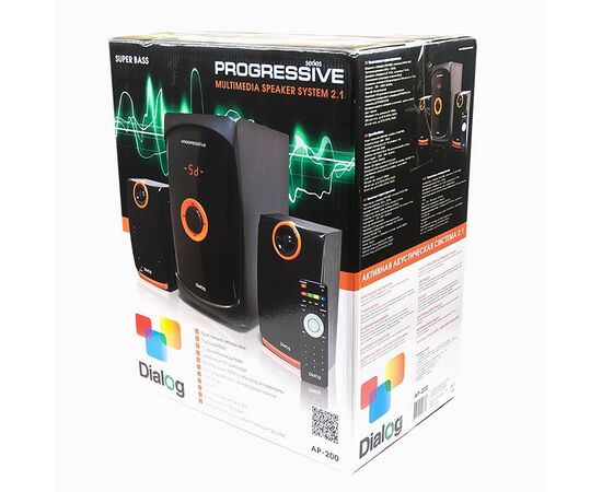 Компьютерная акустика Dialog Progressive AP-200 (black) (50553) 