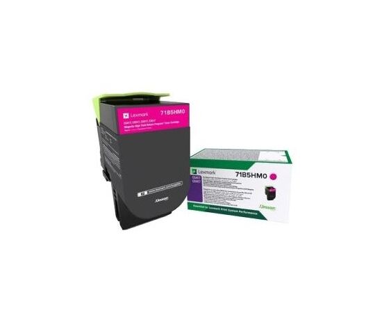  Тонер-картридж  Lexmark 71B5HM0 3500 стр. пурпурный для CS417dn, CS517de, CX417dn,CX517de 