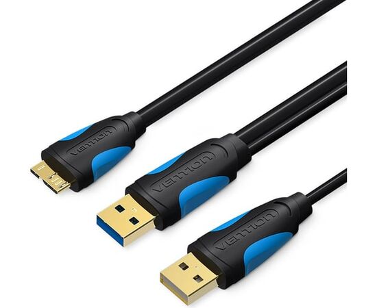  Кабель Vention CQPBD USB 3.0 AM/micro B USB 2.0 AM 0.5м 