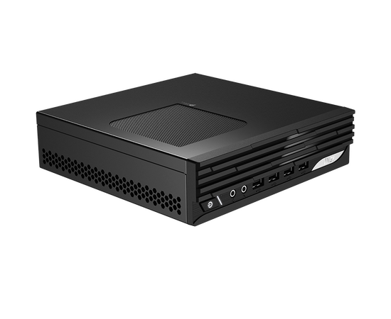  Неттоп MSI Pro DP21 13M-607RU (9S6-B0A421-666) black (Pen G7400/4Gb/128Gb SSD/noDVD/VGA int/GbitEth/WiFi/BT/W11Pro) 