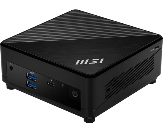  Неттоп MSI Cubi 5 12M-012XRU (9S6-B0A811-264) i7 1255U (1.7) 16Gb SSD512Gb Iris Xe noOS 2.5xGbitEth+1xGbitEth 65W черный 