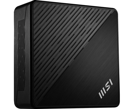  Неттоп MSI Cubi 5 12M-012XRU (9S6-B0A811-264) i7 1255U (1.7) 16Gb SSD512Gb Iris Xe noOS 2.5xGbitEth+1xGbitEth 65W черный 