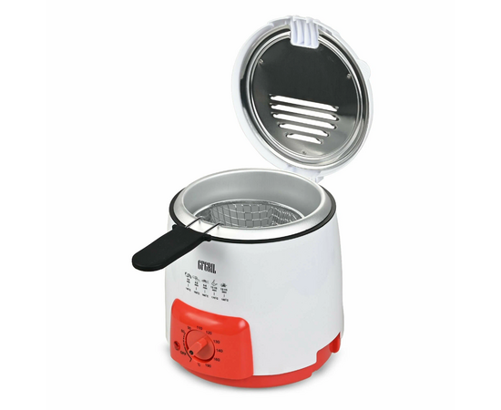  Фритюрница GFGril GFF-09 840Вт белый/красный 