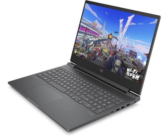  Ноутбук HP Victus 16-r1073ci (A74LWEA) 16.1", IPS, Intel Core i5 14450HX 1.8ГГц, 10 ядер, 16ГБ 512ГБ SSD, GeForce RTX 3050 - 6 ГБ Free DOS, silver 