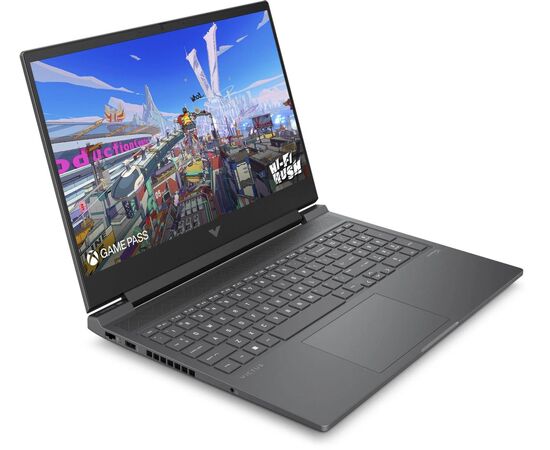  Ноутбук HP Victus 16-r1073ci (A74LWEA) 16.1", IPS, Intel Core i5 14450HX 1.8ГГц, 10 ядер, 16ГБ 512ГБ SSD, GeForce RTX 3050 - 6 ГБ Free DOS, silver 