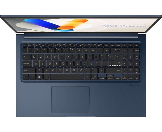  Ноутбук ASUS Vivobook 15 X1504ZA-BQ1484 (90NB1021-M02500) Core i3-1215U/8Gb/SSD256Gb/15.6"/IPS/FHD/NoOS/blue 