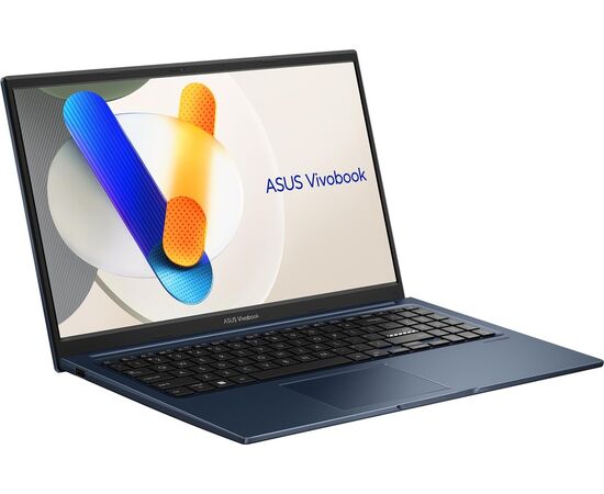 Ноутбук ASUS Vivobook 15 X1504ZA-BQ1484 (90NB1021-M02500) Core i3-1215U/8Gb/SSD256Gb/15.6"/IPS/FHD/NoOS/blue 