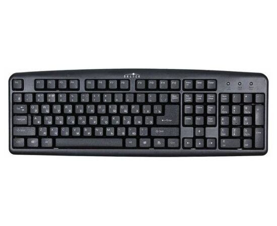  Клавиатура Oklick 100M черный USB 