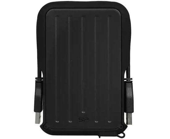  Внешний HDD Silicon Power Armor A66 SP020TBPHD66SS3K 2TB, 2.5", USB 3.2, Черный 
