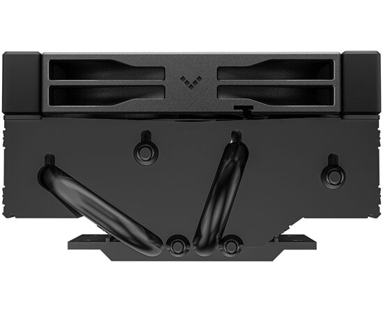  Кулер DEEPCOOL AN400 BK, Black LGA1700/1200/115X/AM5/AM4 низкопрофильный 52,5 mm (TDP 150W, PWM, Fan 120mm, 4 тепл. трубок, Copper Base) 