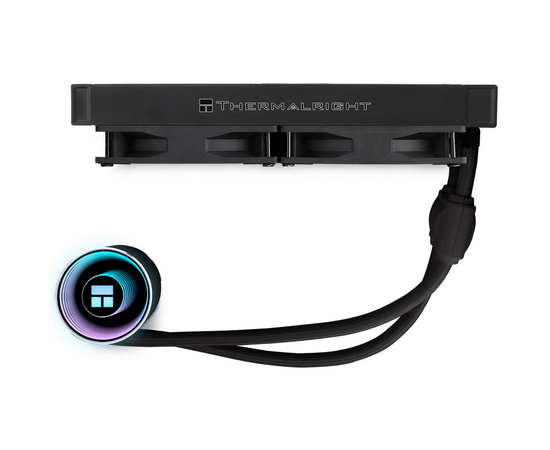  СВО Thermalright Frozen Notte 240 Black Argb V2 (F-Notte-240-BL-ARGB-V2) 240mm, Fans 2x120mm, 72.37CFM, 27.7dBA, 2000RPM 