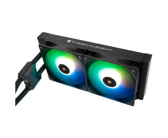  СВО Thermalright Frozen Notte 240 Black Argb V2 (F-Notte-240-BL-ARGB-V2) 240mm, Fans 2x120mm, 72.37CFM, 27.7dBA, 2000RPM 