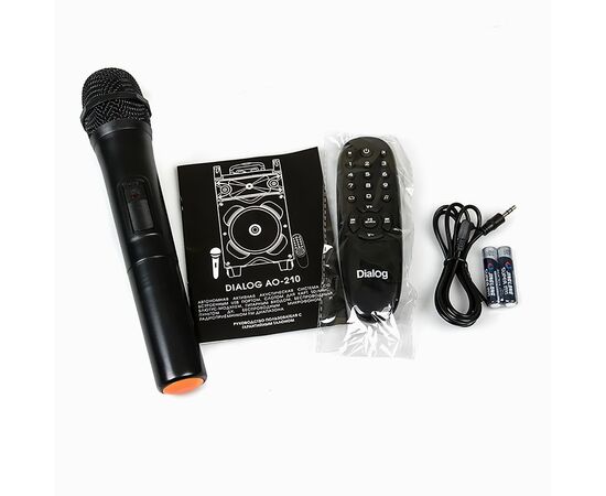  Портативная акустика напольная Dialog Oscar AO-210, микрофон BT (black) (127092) 
