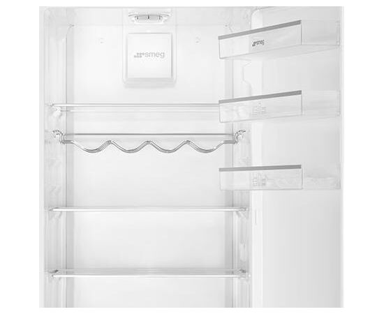  Встраиваемый холодильник SMEG C3170NE комбинированный, автоматическая разморозка, LED подсветка, инверторный компрессор, механический контроль темпера 